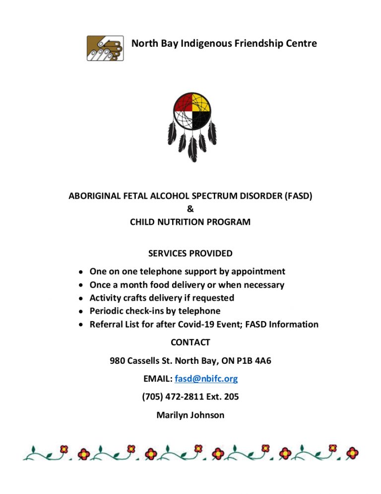 Aboriginal Fetal Alcohol Spectrum Disorder (FASD) & Child Nutrition ...