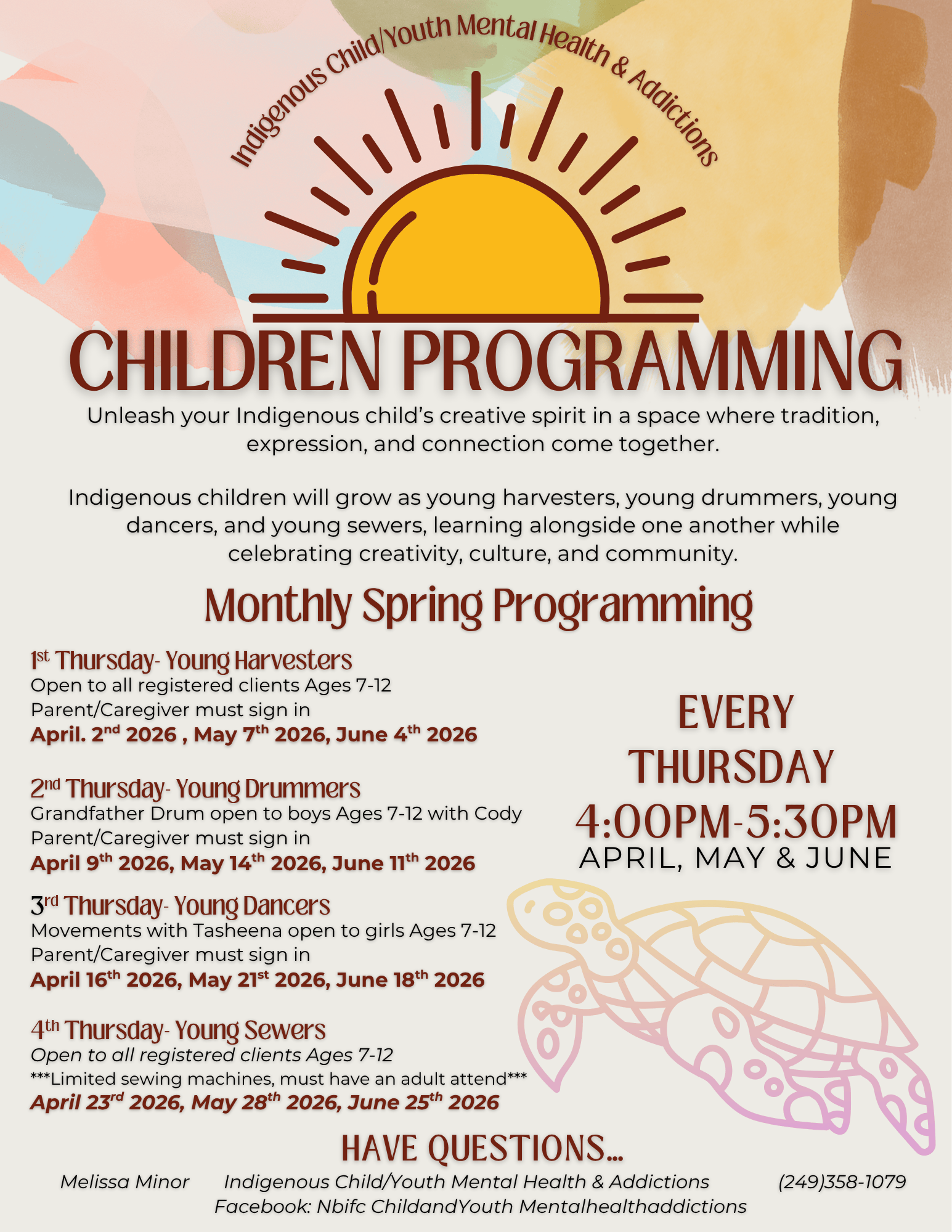 Children’s Programing – North Bay Indigenous Friendship Centre