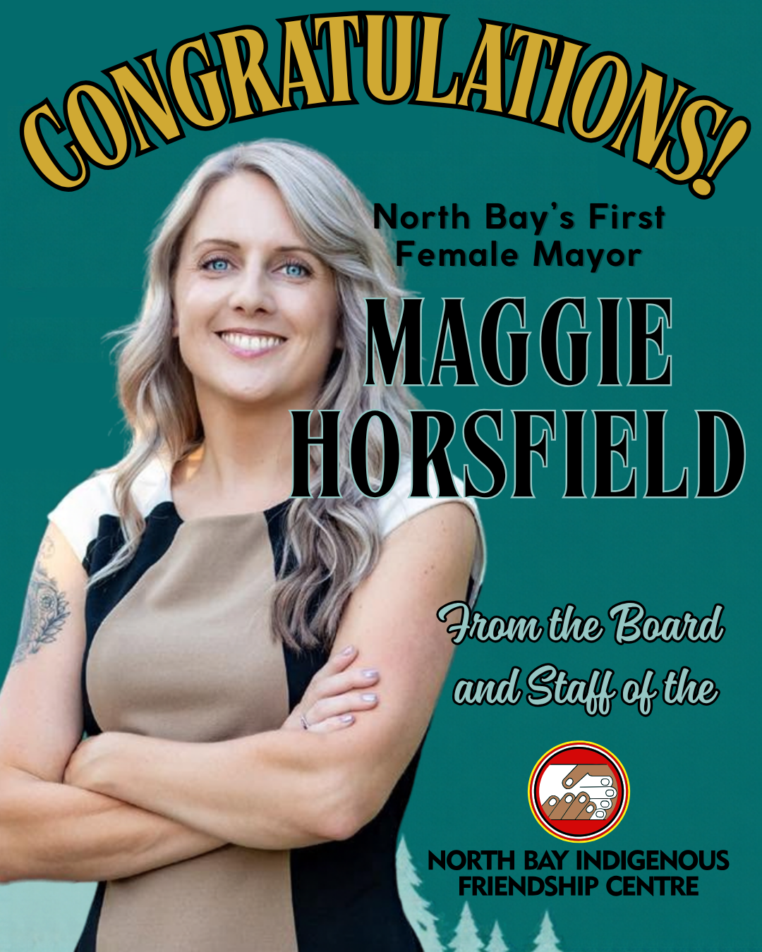 Congratulations to Maggie Horsfield